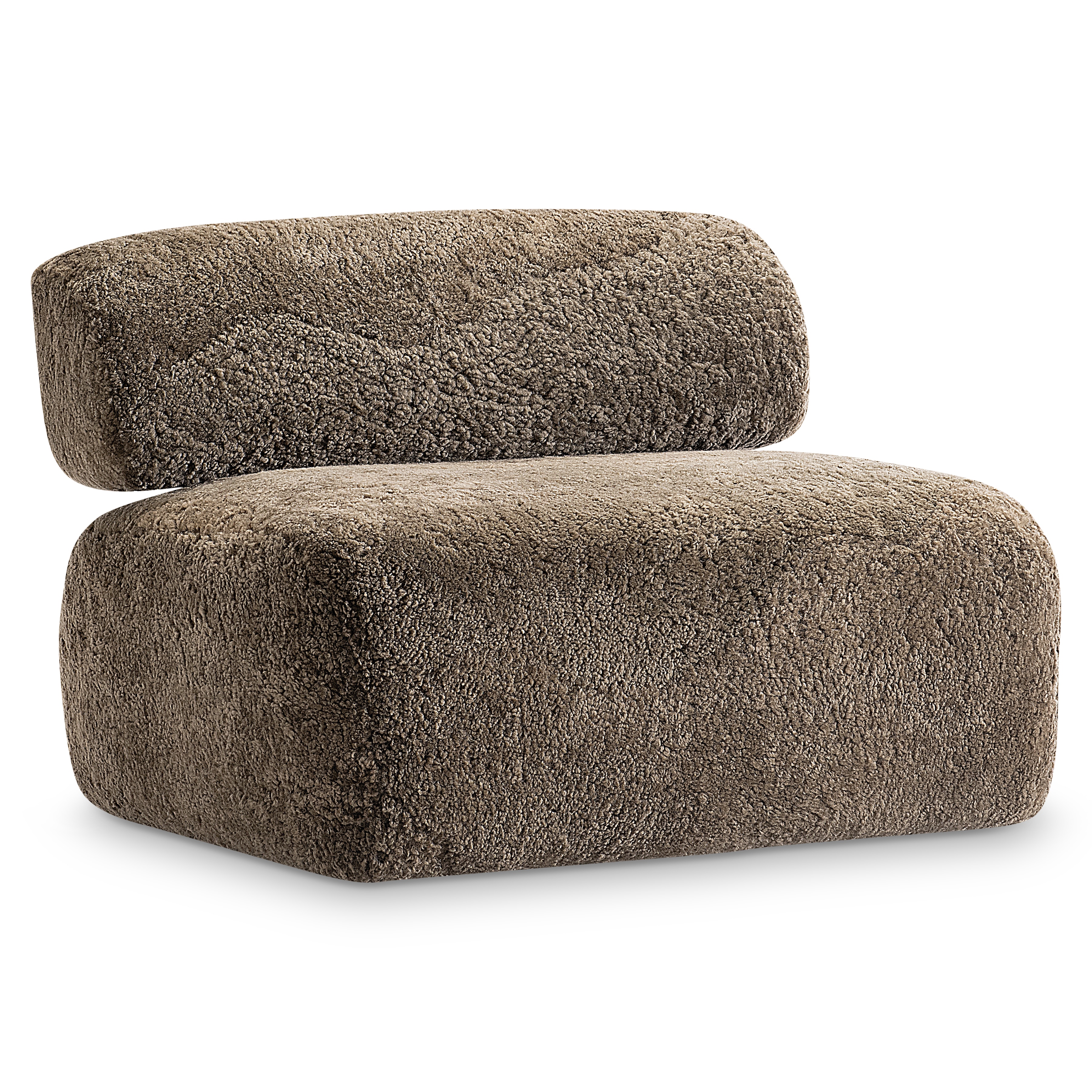 Bernhardt Interiors Paley Shearling Swivel Chair N153SO