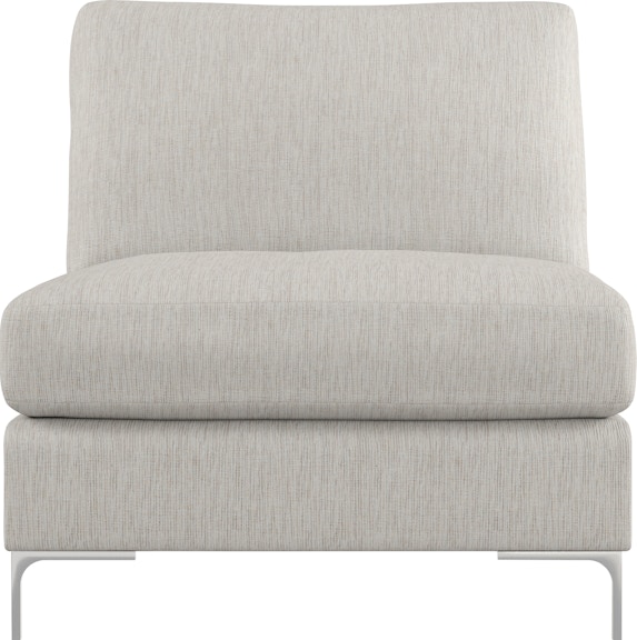 Bernhardt Interiors Eden Fabric Armless Chair N2730