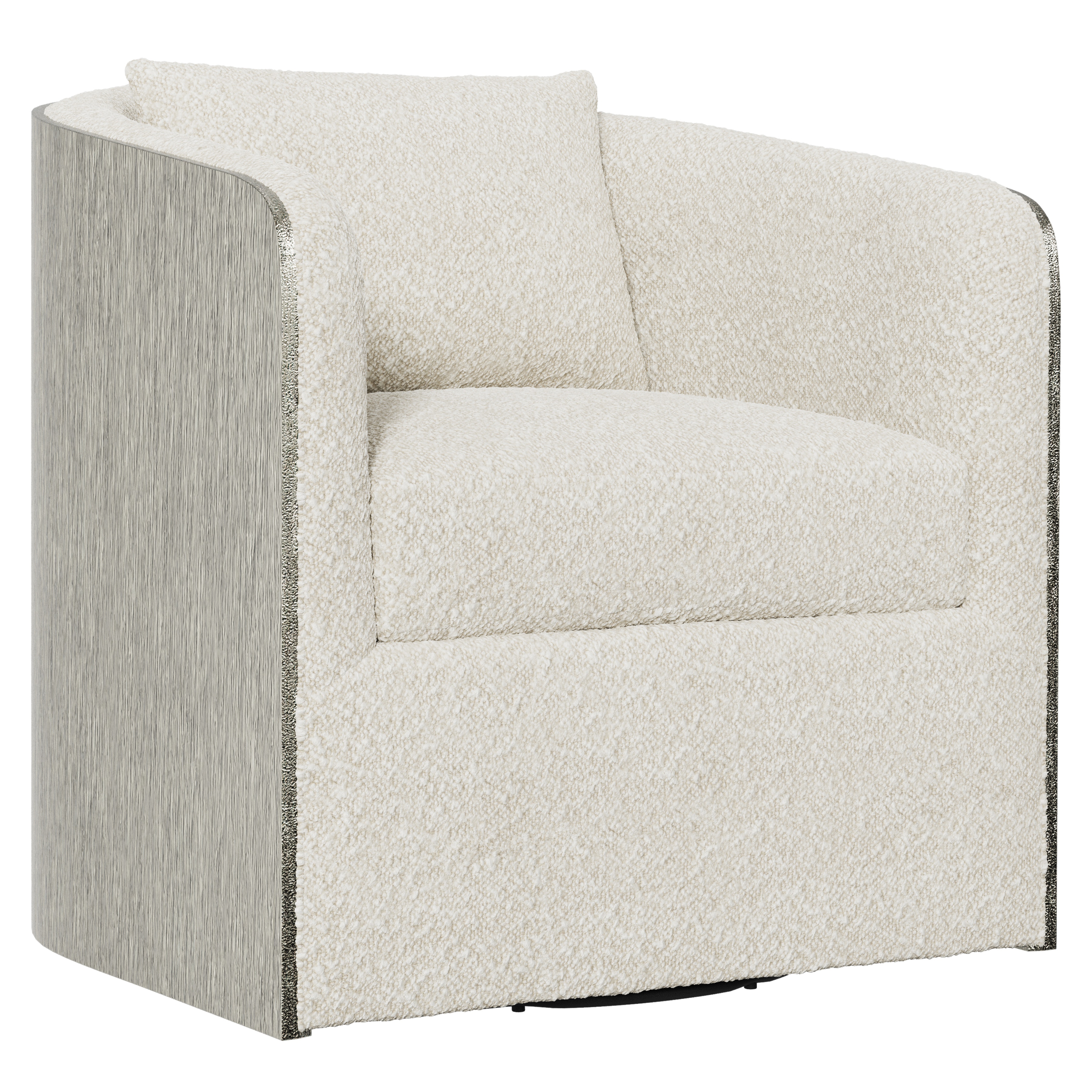 Bernhardt Interiors Eliot Fabric Swivel Chair N6813S