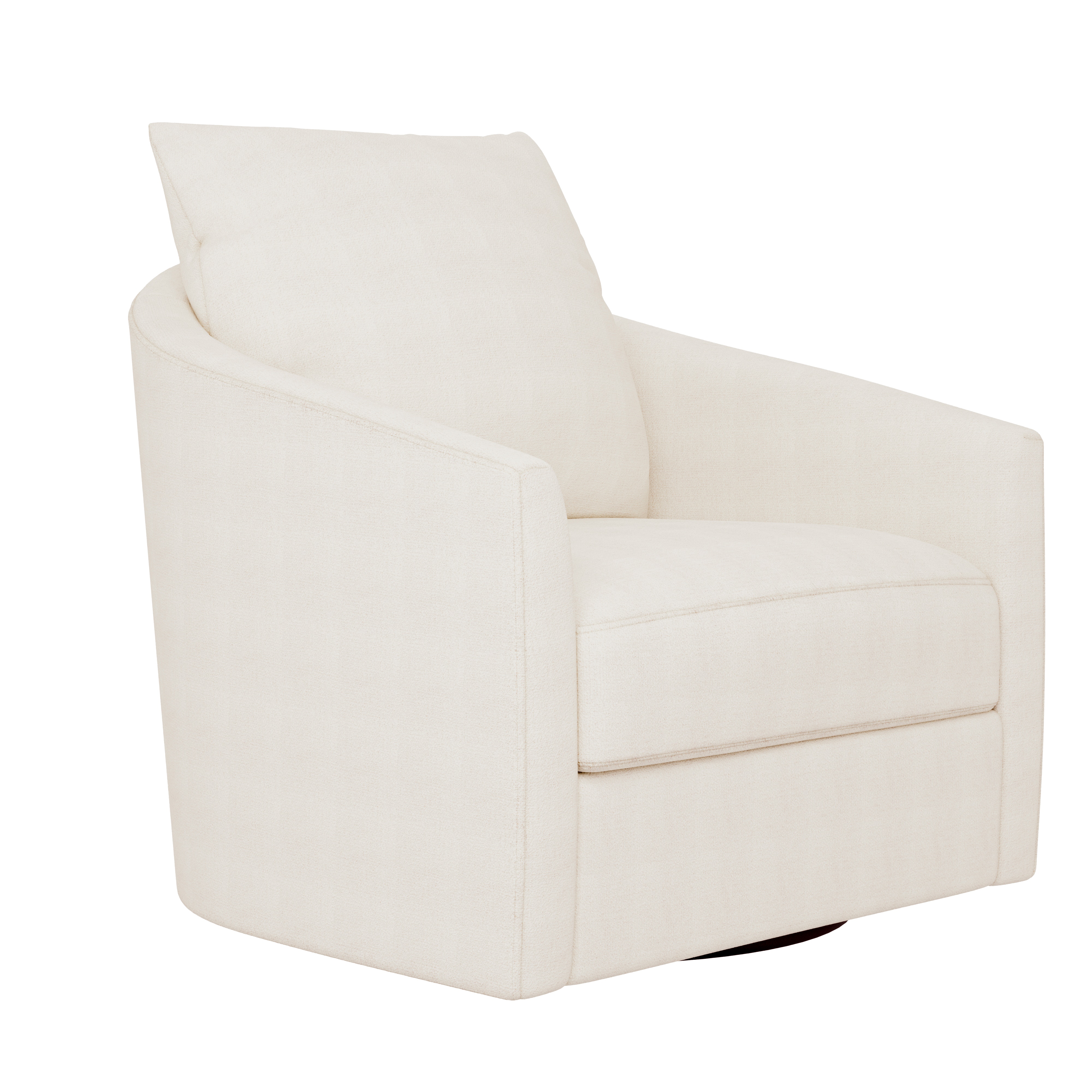 Bernhardt Interiors Living Room Astoria Fabric Swivel Chair N9022S