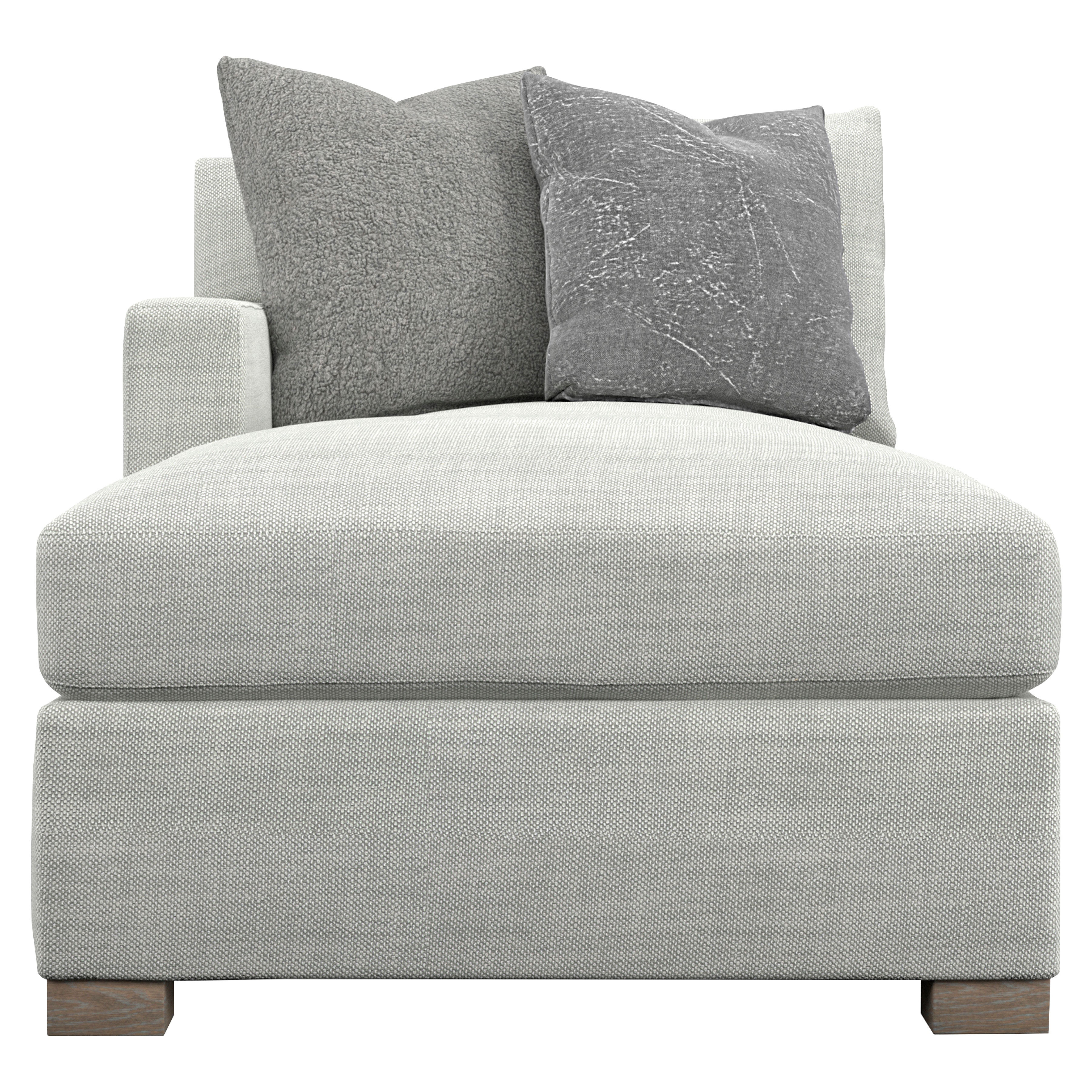 Bernhardt Interiors Living Room Kelsey Fabric Sectional K1804 Carol