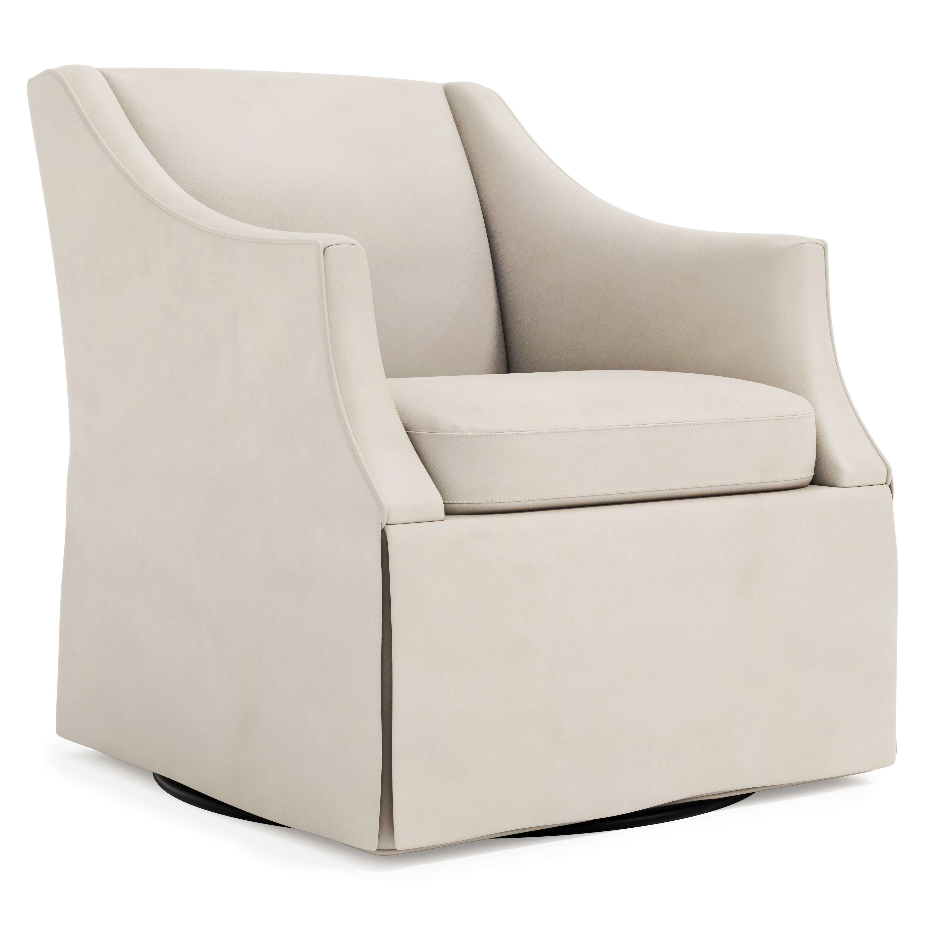  Clayton Leather Swivel Chair 1741SL