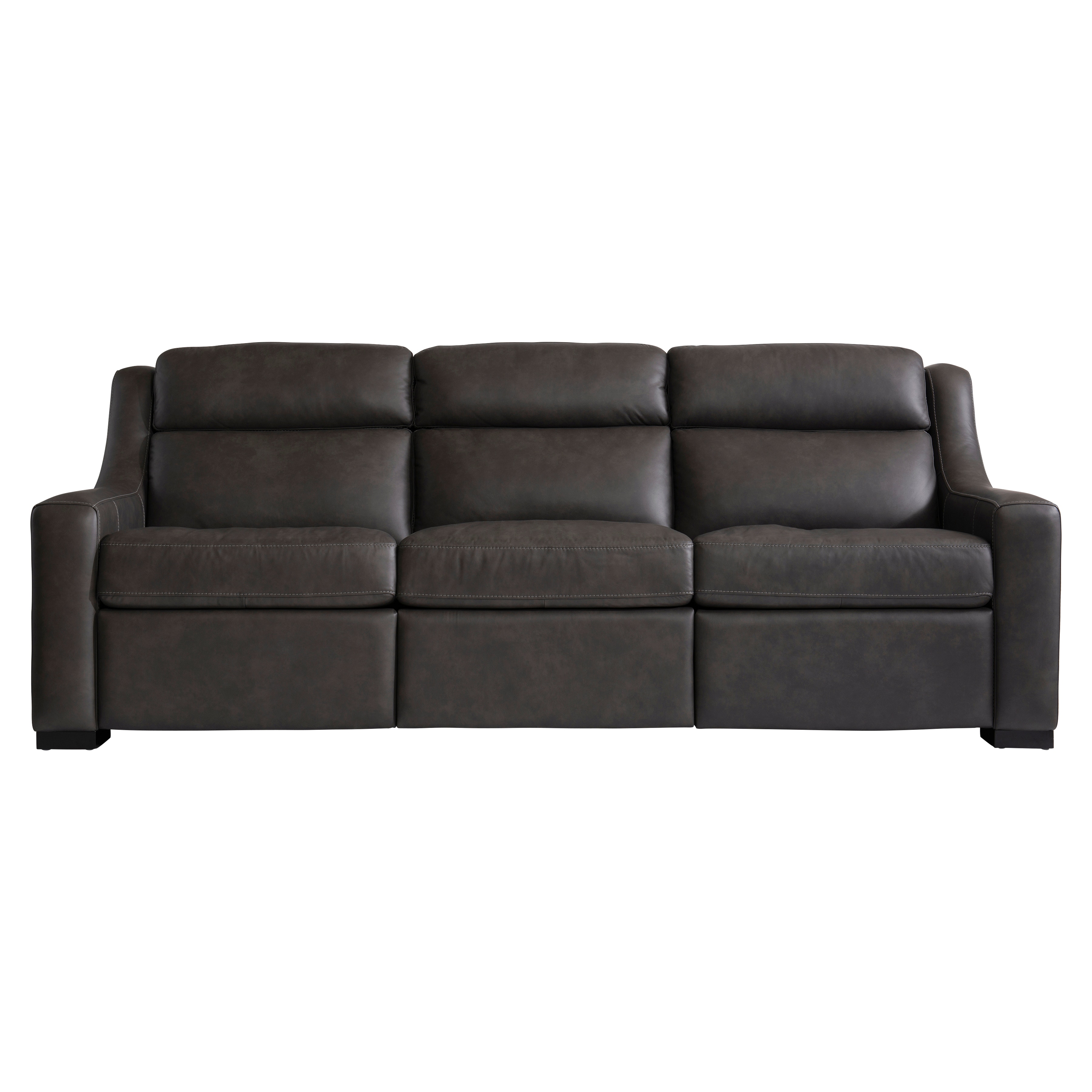 Bernhardt Living Living Room Germain Leather Power Motion Sofa 2027RHO