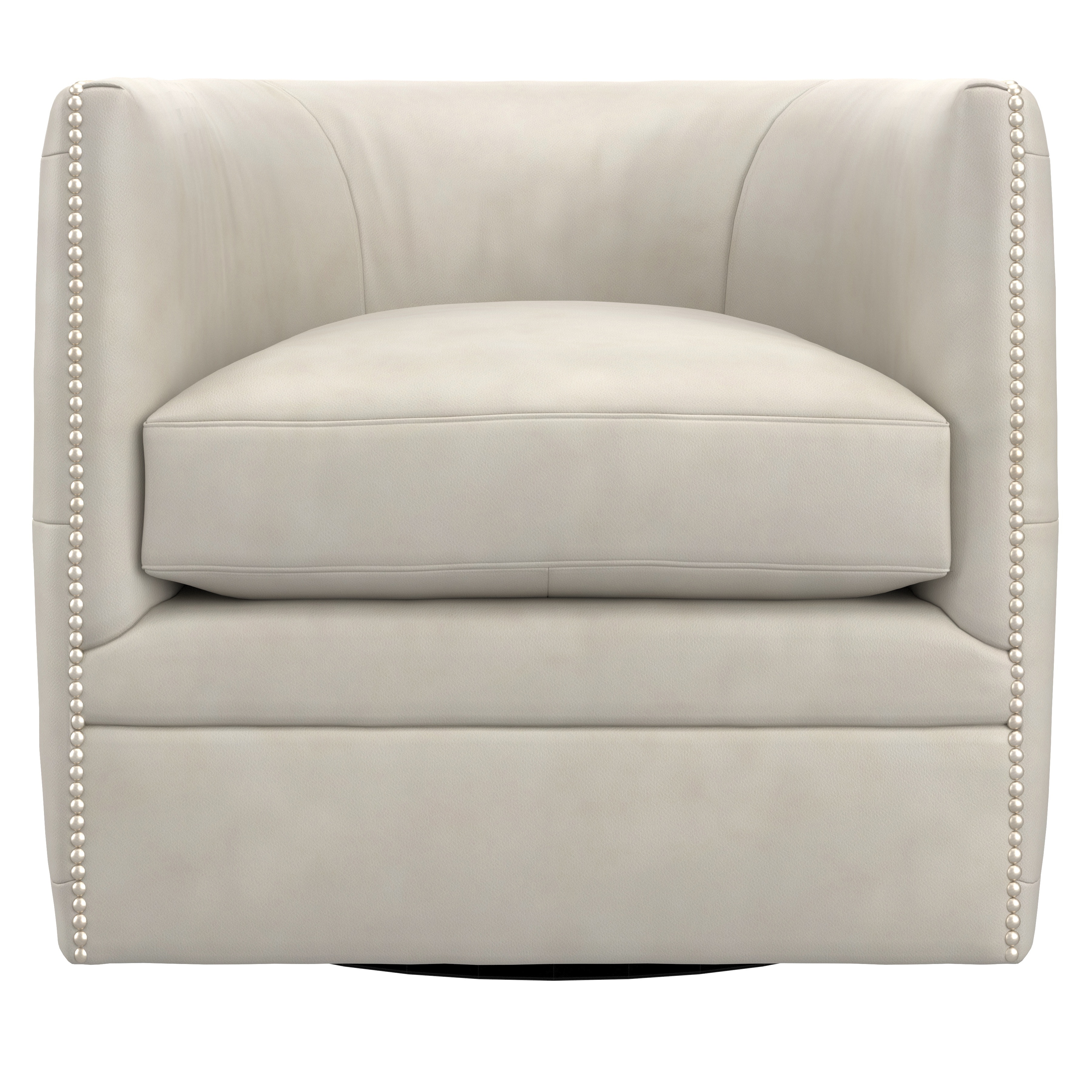Palazzo Leather Swivel Chair By Bernhardt Furniture 212SLFO