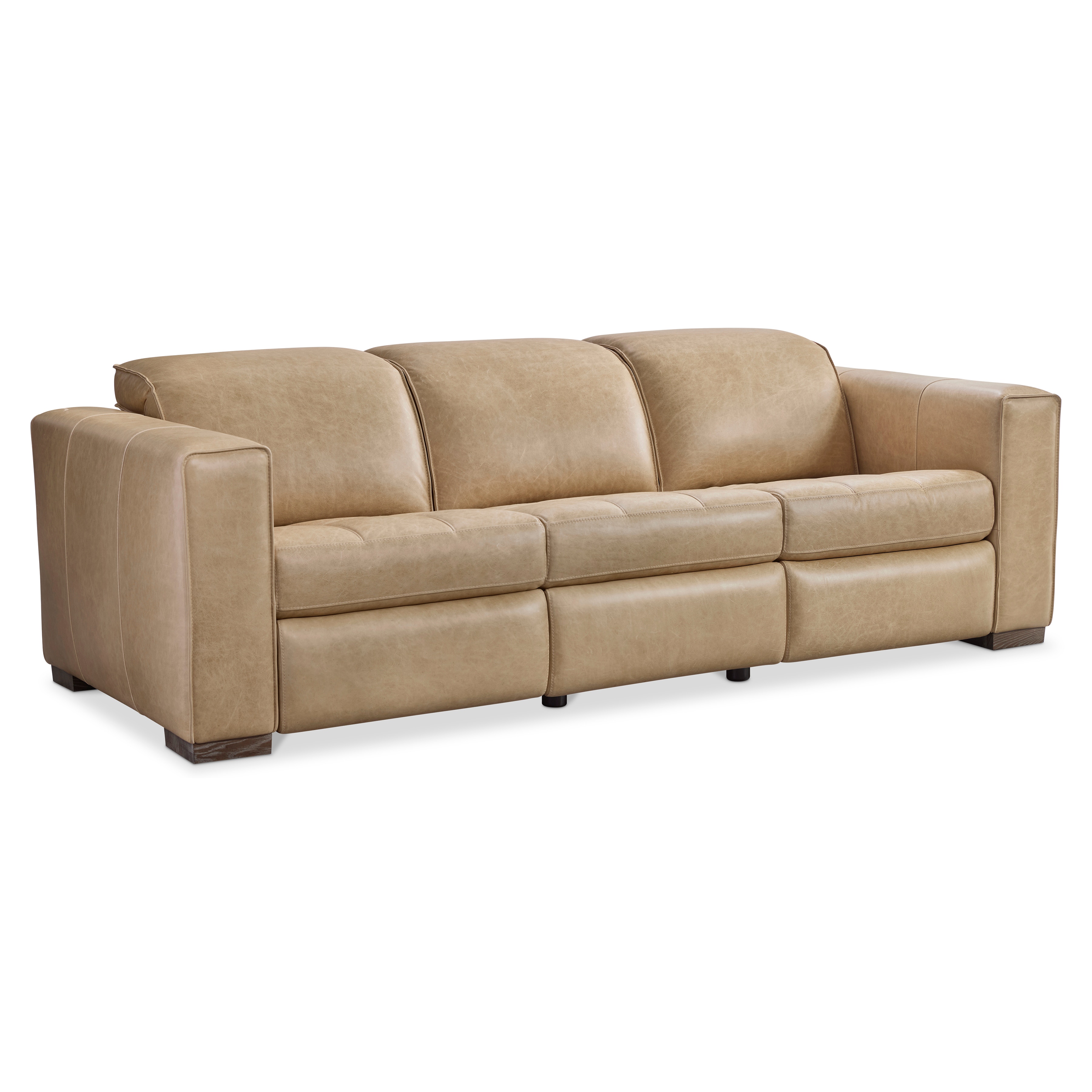 Bernhardt Living Nest Leather Power Motion Sofa 407RLO