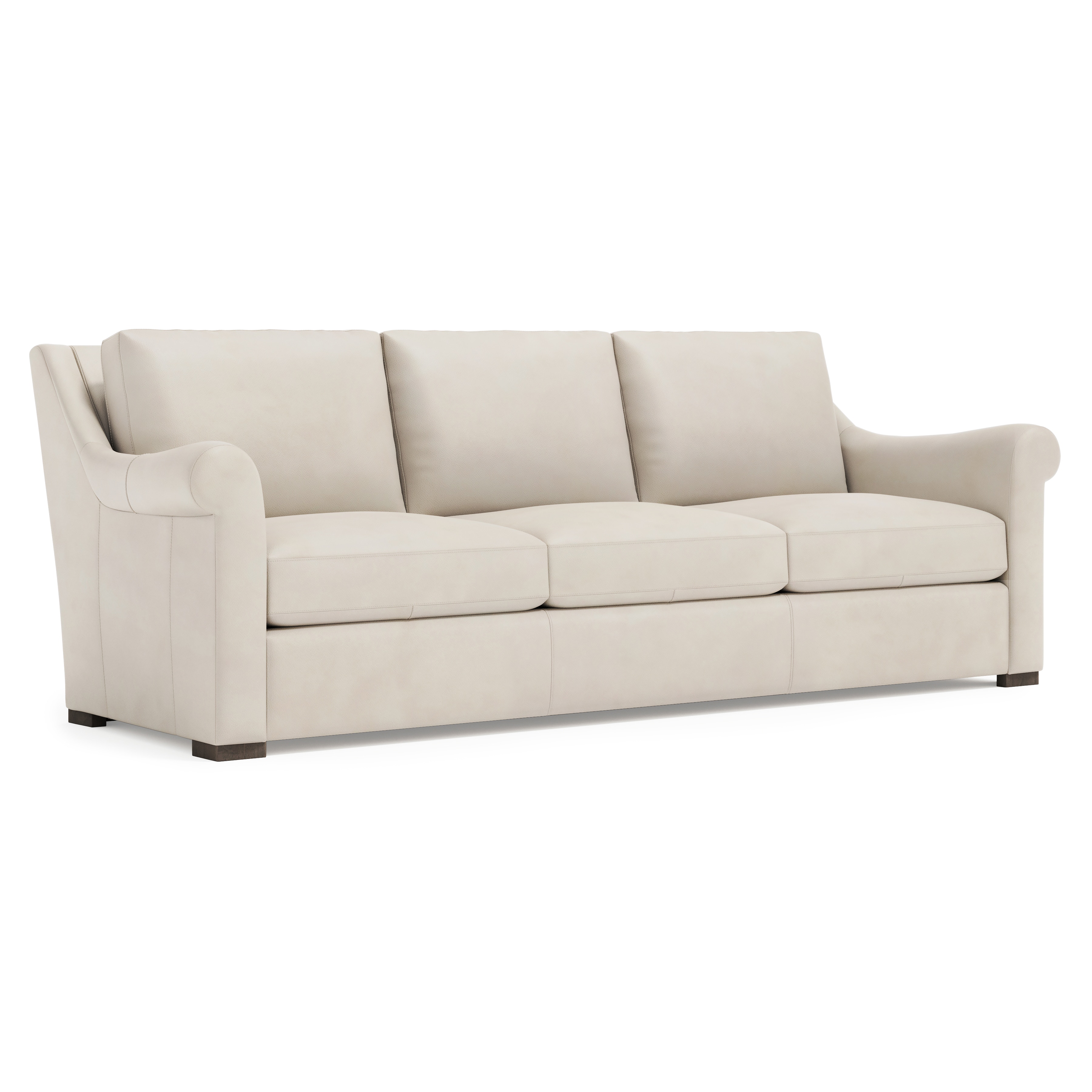 Bernhardt Living Keirnan Leather Sofa 