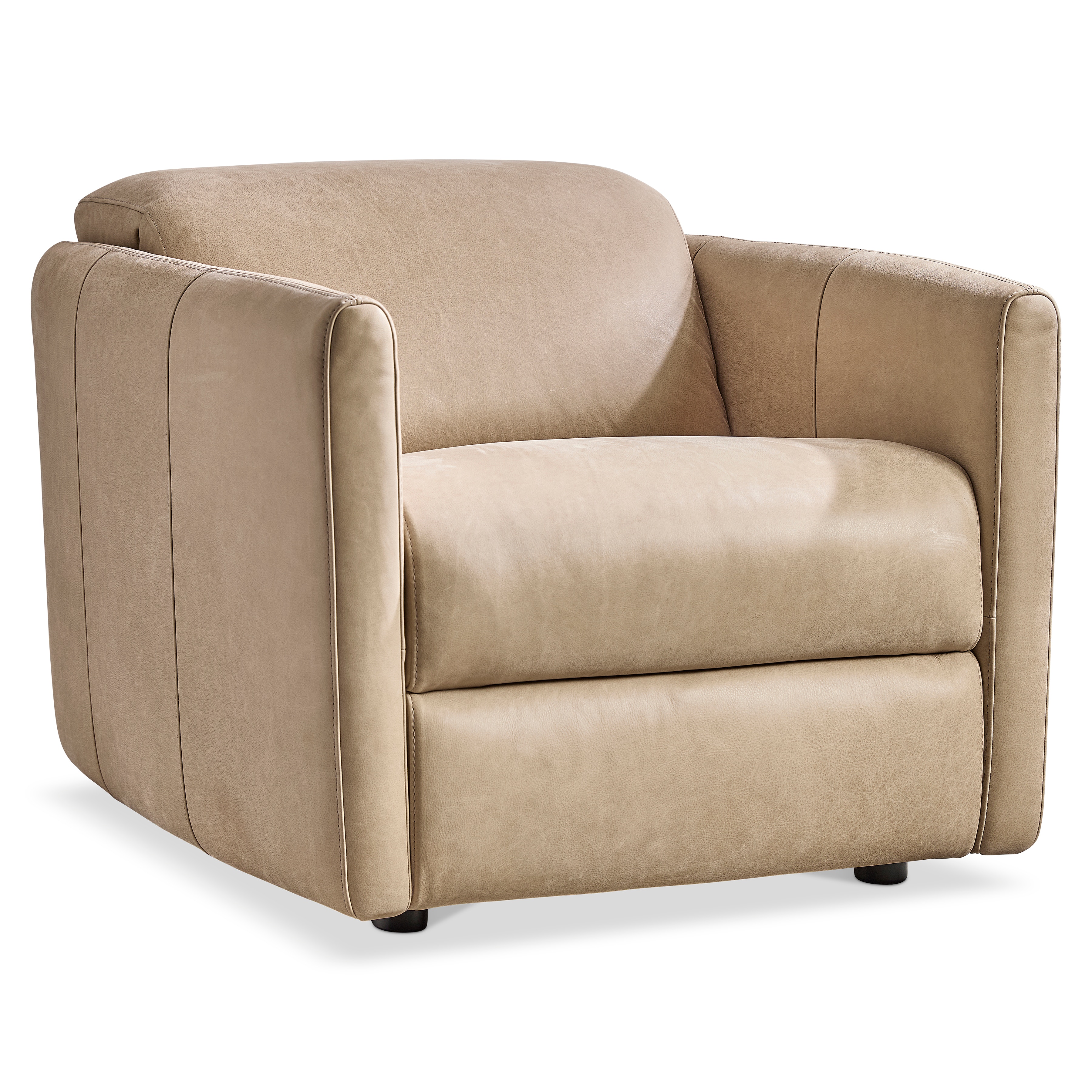 Bernhardt Living Sierra Leather Power Motion Chair 
