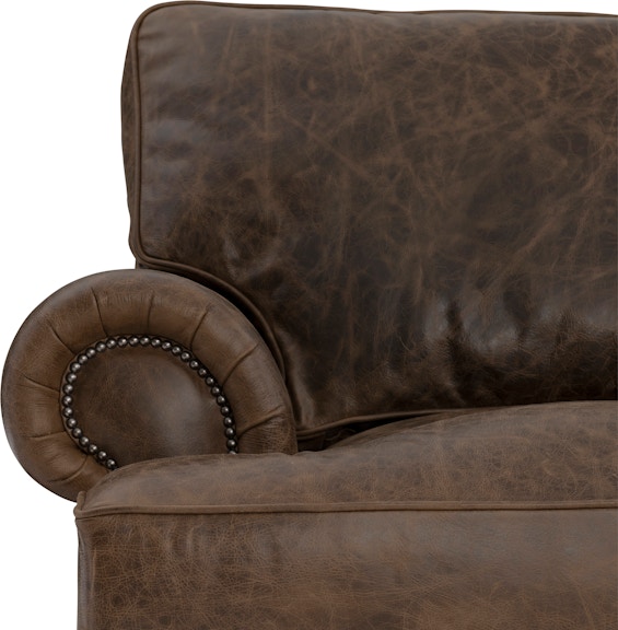 bernhardt foster leather sofa 5377ly