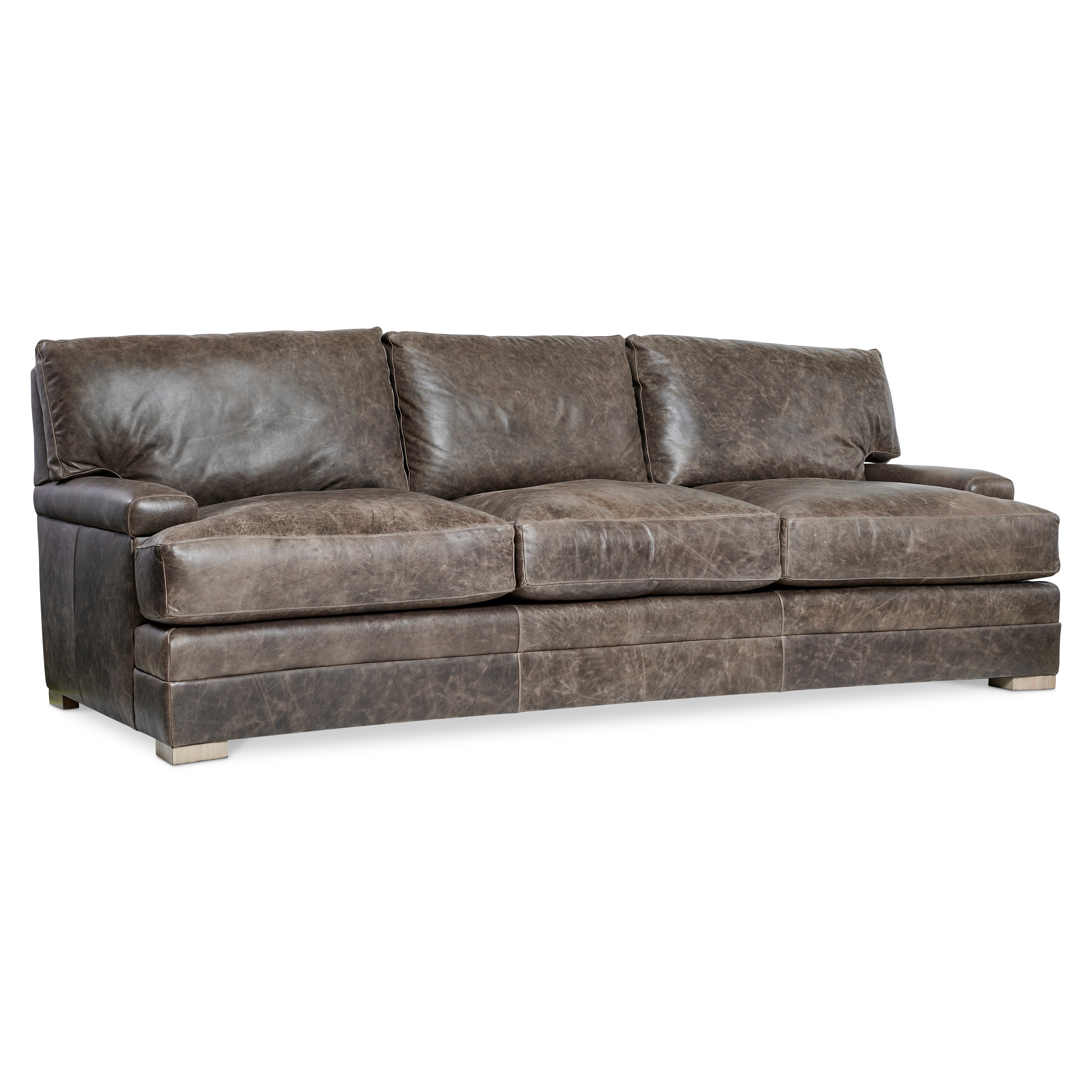 Bernhardt Living Living Room Burnham Leather Sofa 7207LY Stacy