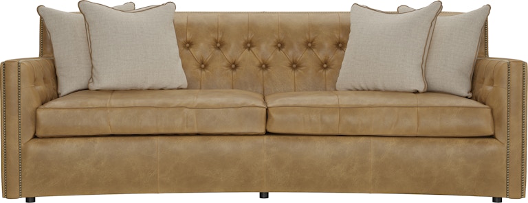 louis shanks leather sofa