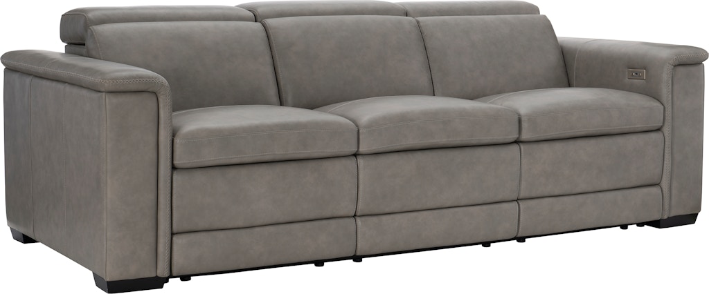 lioni leather power motion sofa