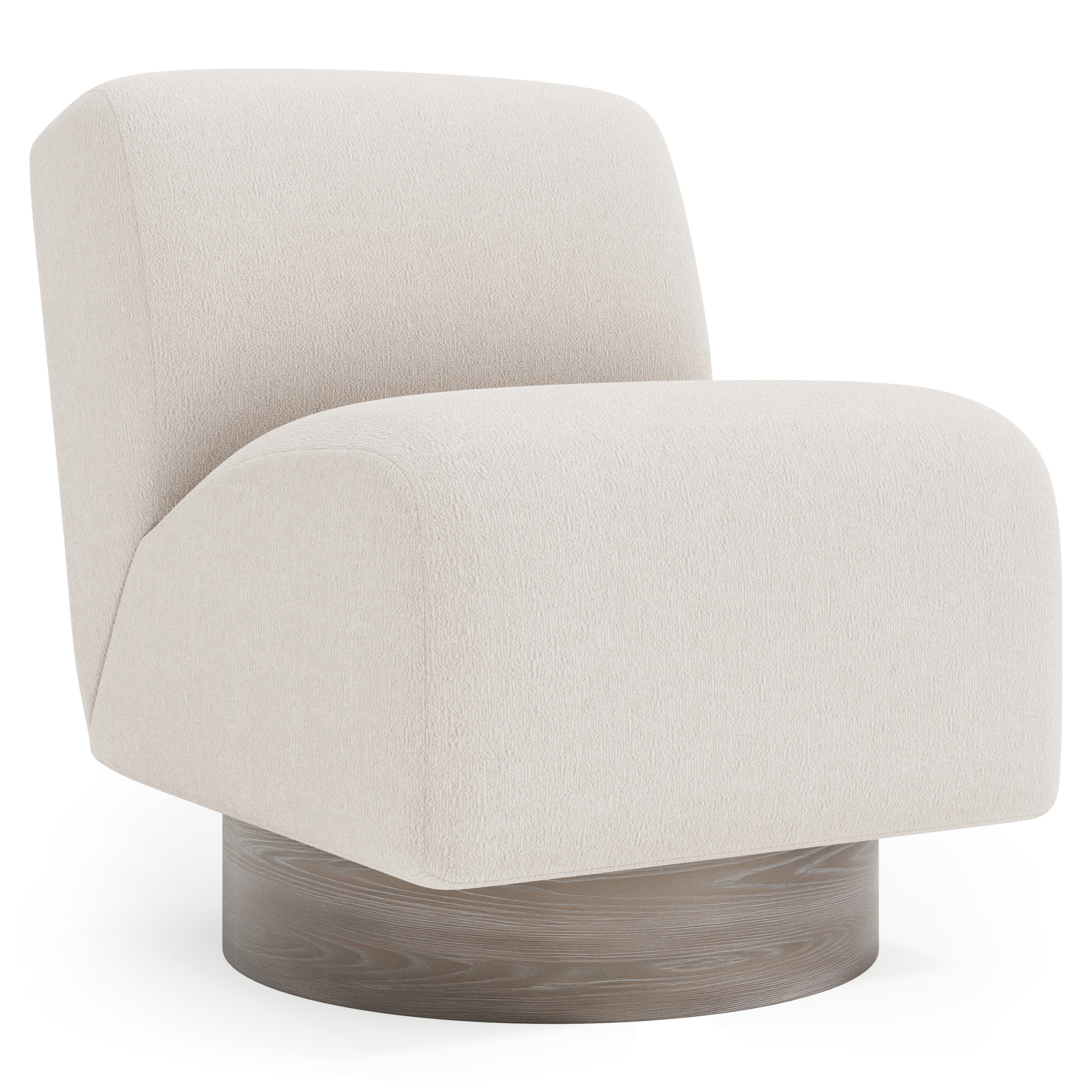 Bernhardt Living Marley Fabric Swivel Chair B4713S