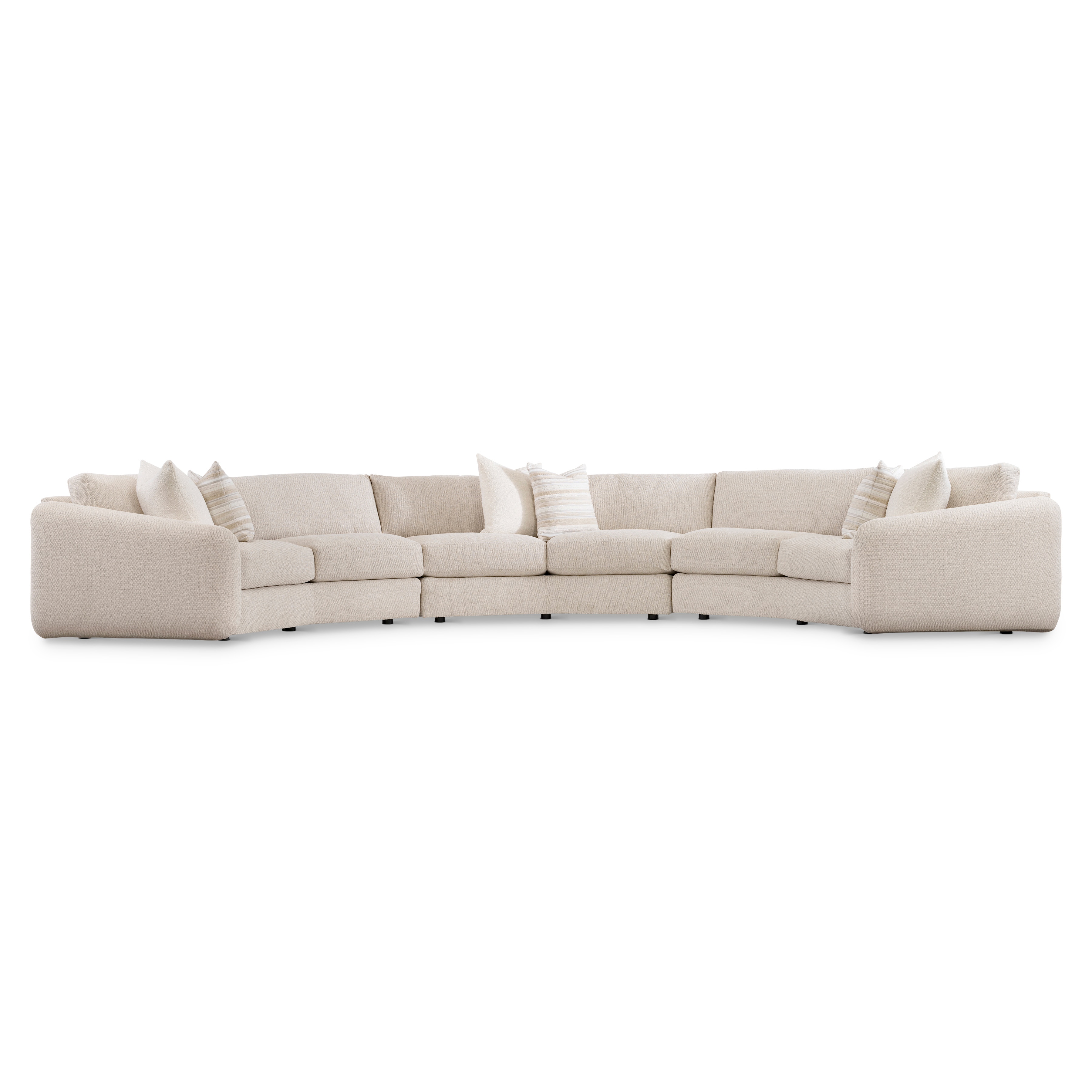 Bernhardt Living Living Room Sectionals Soleil Fabric Sectional