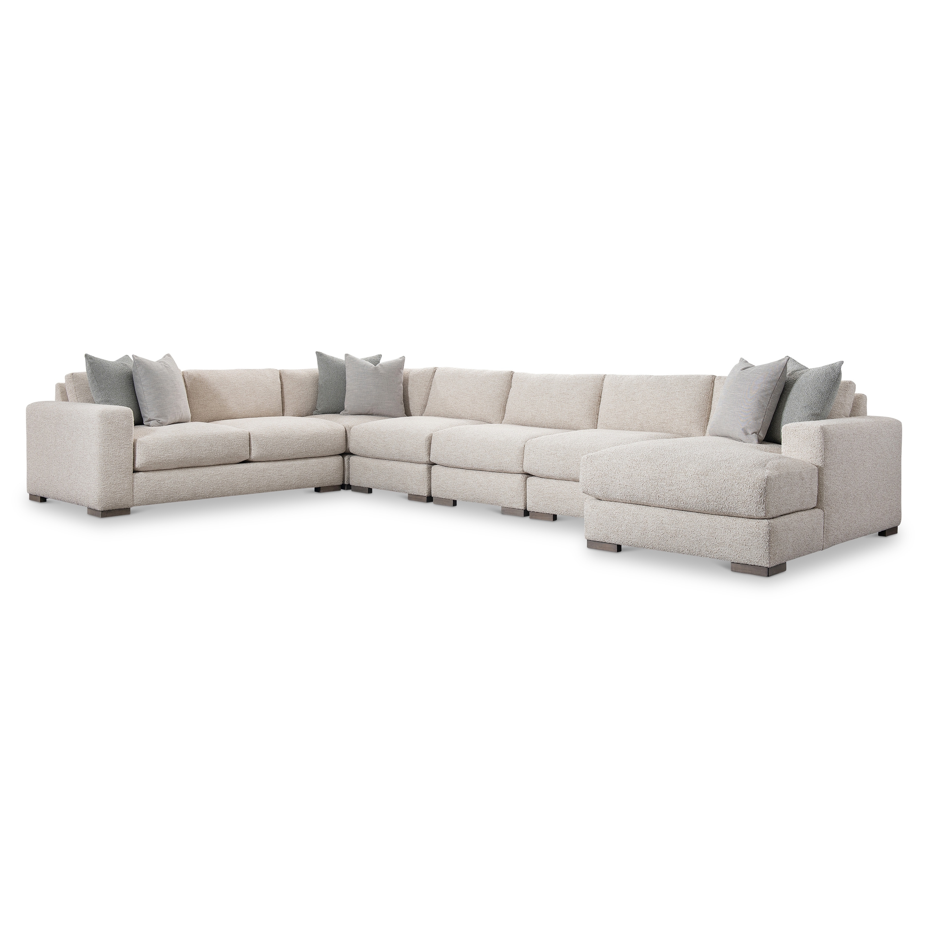 Bernhardt Living Drew Fabric Sectional K2331