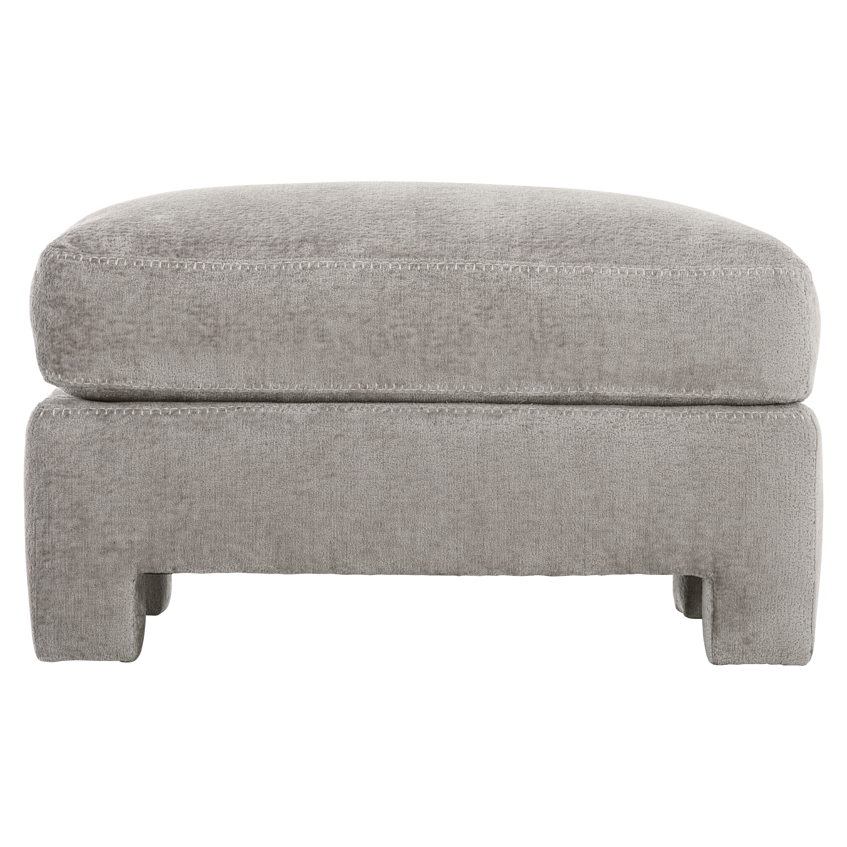 Bernhardt Living Room Mily Fabric Bumper Ottoman P1291T Kamin