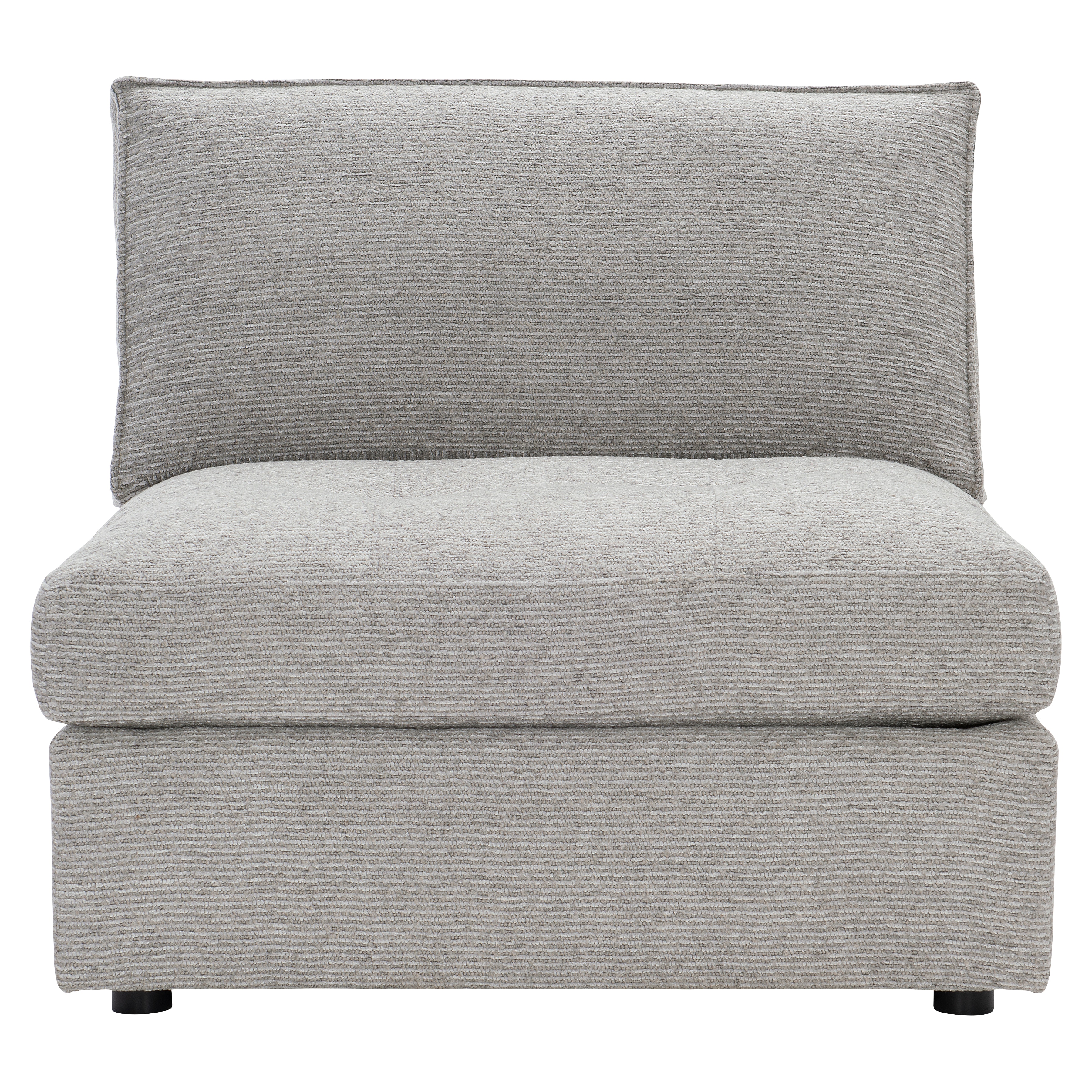 Bernhardt Living Room Nest Fabric Armless Chair P3330 Hickory