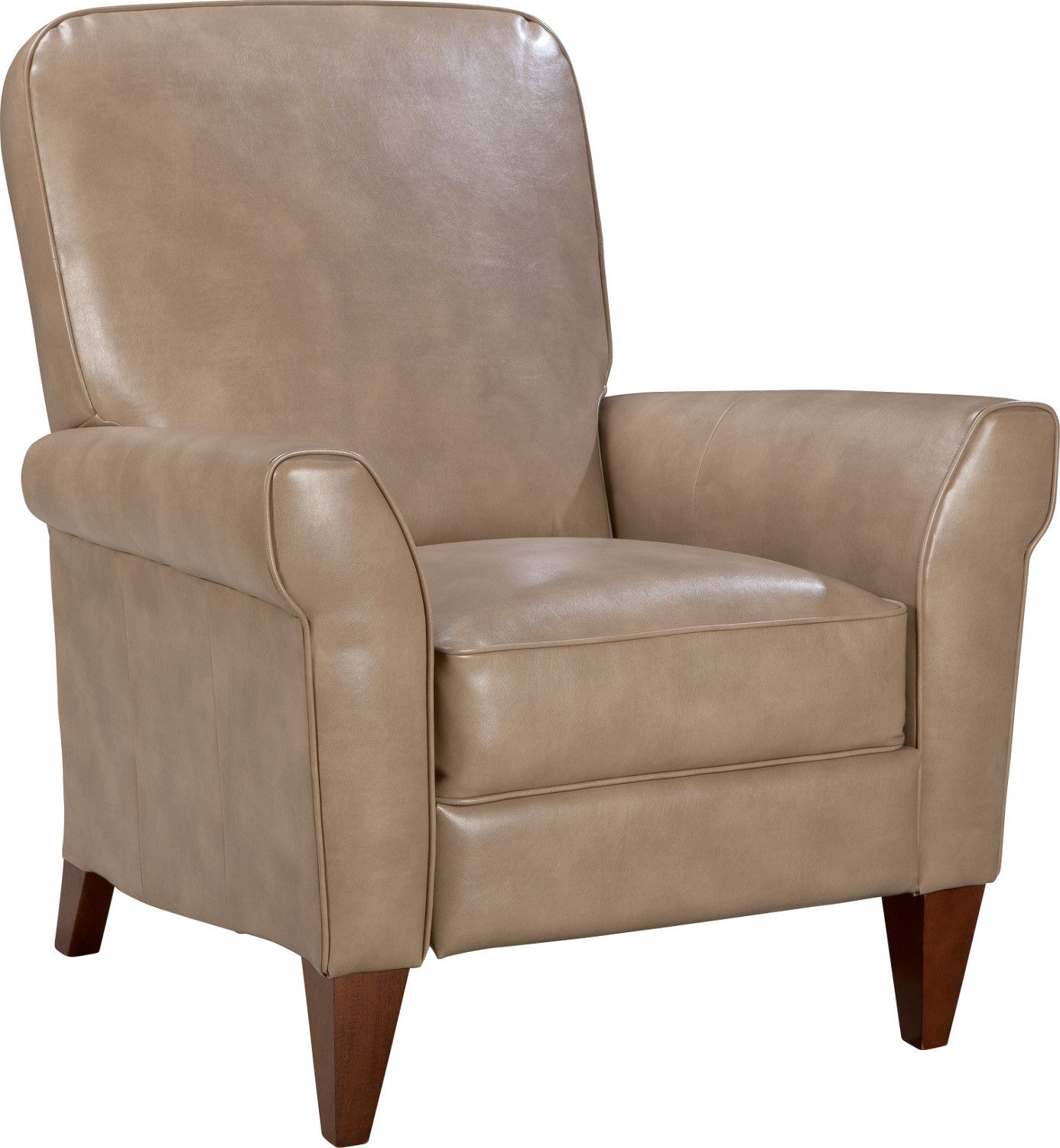 High leg leather deals recliner