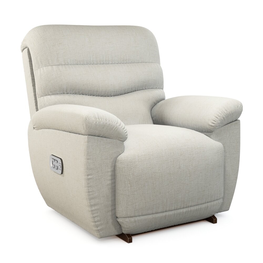 LaZBoy Living Room Joshua Power Rocking Recliner With Headrest And