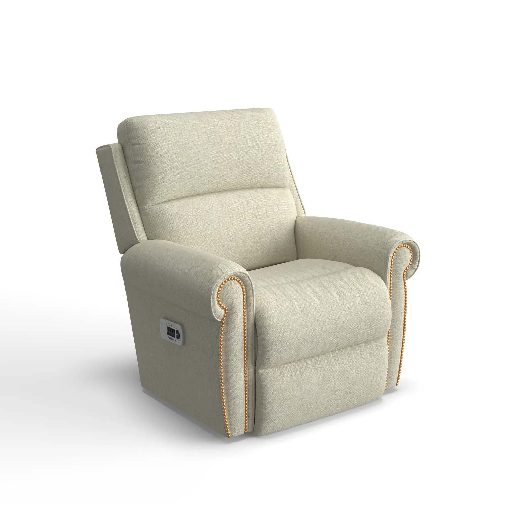 La-Z-Boy Dutton Power Rocking Recliner w/ Headrest & Lumbar 10X828