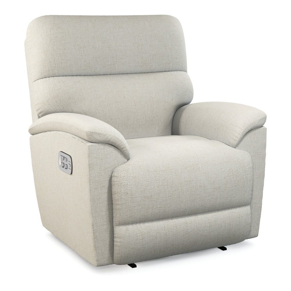 LaZBoy Living Room Trouper Power Wall Recliner with Headrest and