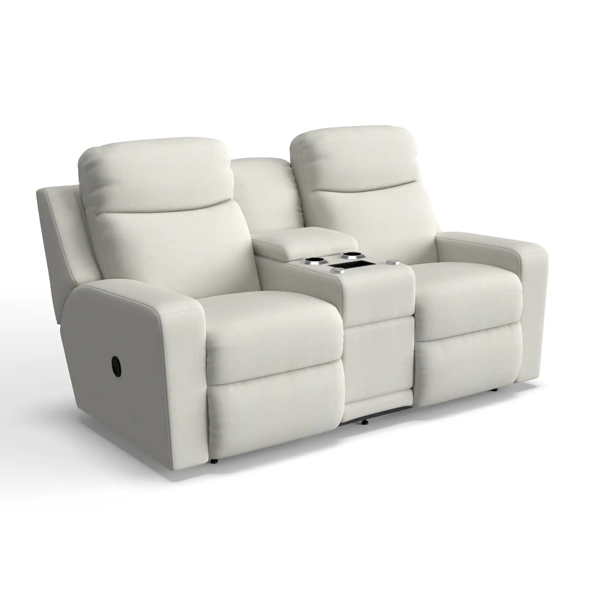 lazy boy recliner with armrest storage