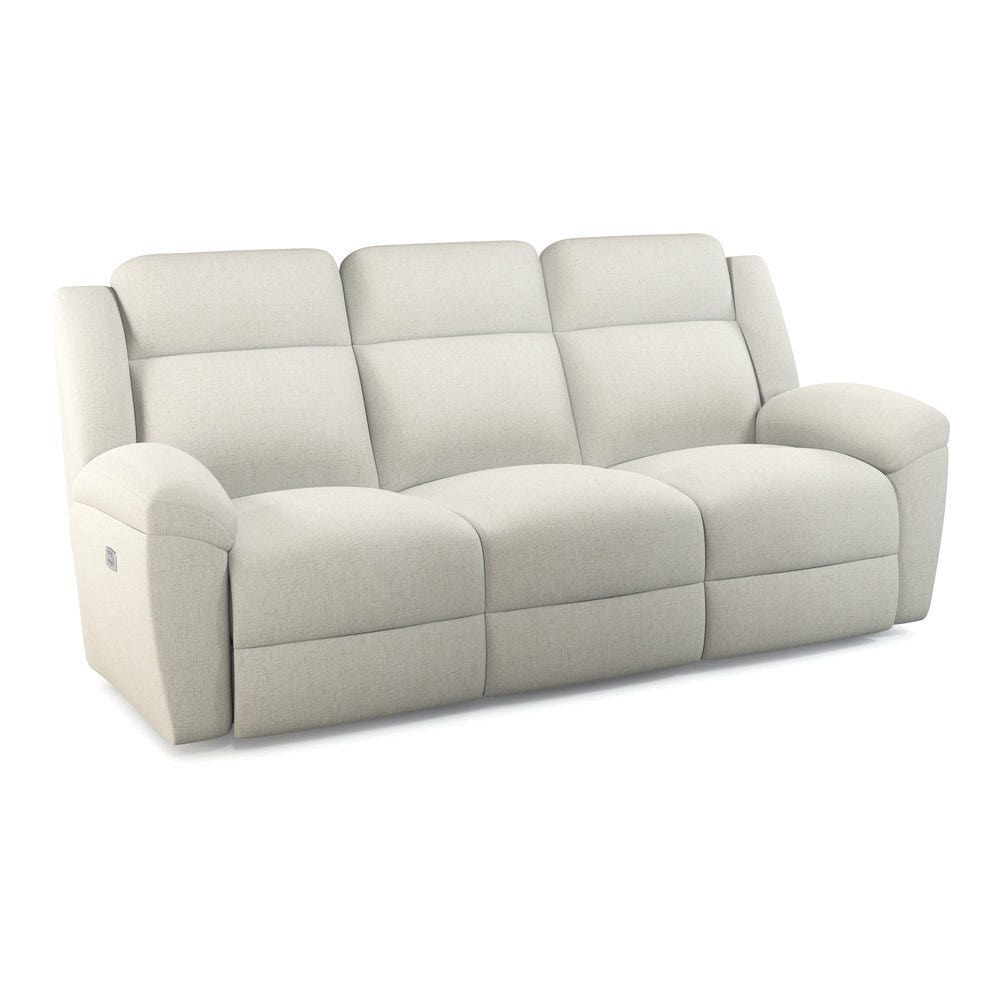 LaZBoy Living Room Joel Power Reclining Sofa with Headrest 44U761
