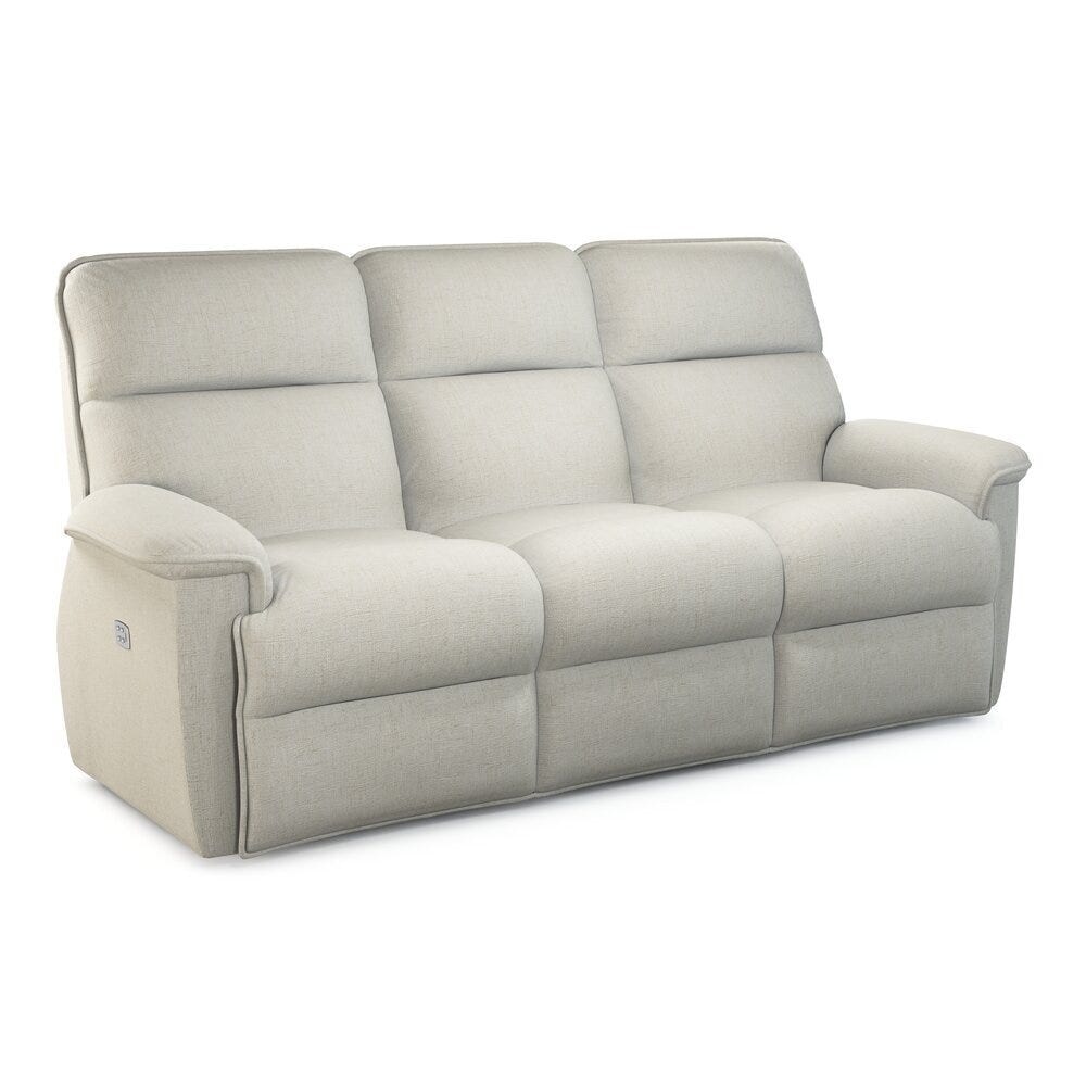 LaZBoy Living Room Jay Power Reclining Sofa with Headrest U44706