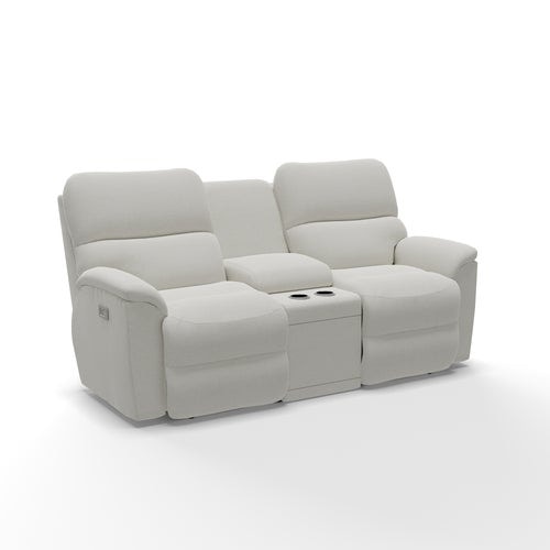 LaZBoy Living Room Brooks Power Reclining Loveseat with Headrest and