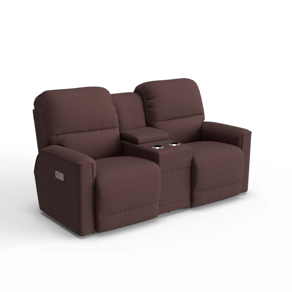 La-Z-Boy Cade Power Reclining Loveseat w/ Headrest & Console U49803