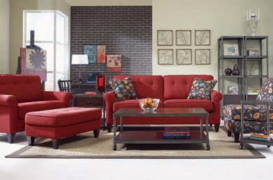 LaZBoy Living Room Laurel Ottoman 240411 Grace Furniture Marcy, NY