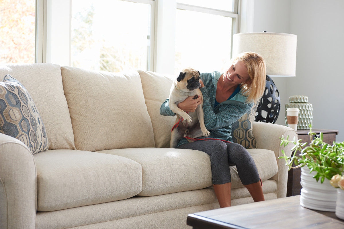 La-Z-Boy Living Room Natalie Sofa 610491 - Lynch Furniture