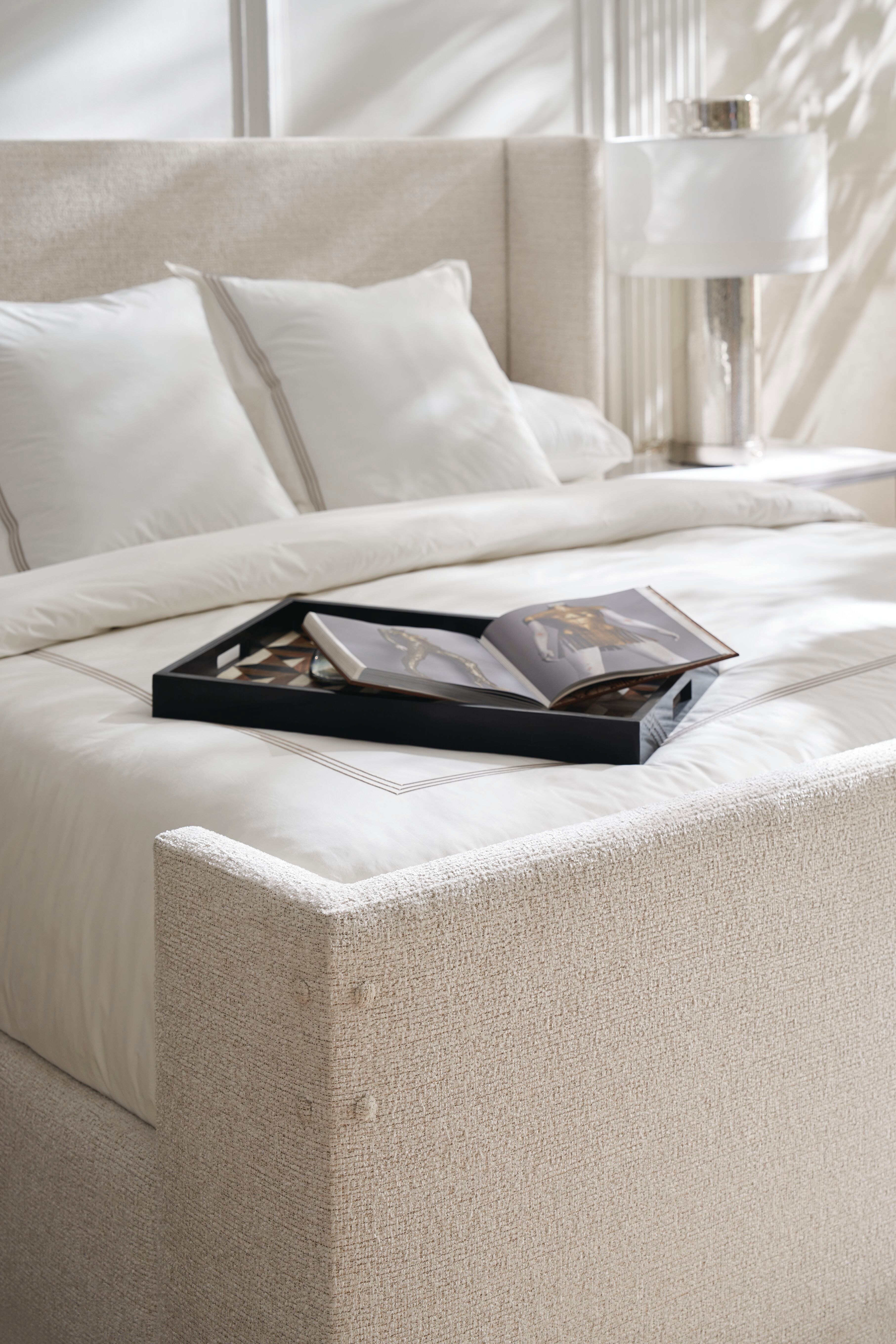Caracole Bedroom SHELTER ME QUEEN BED CLA-423-105 - Woodbridge