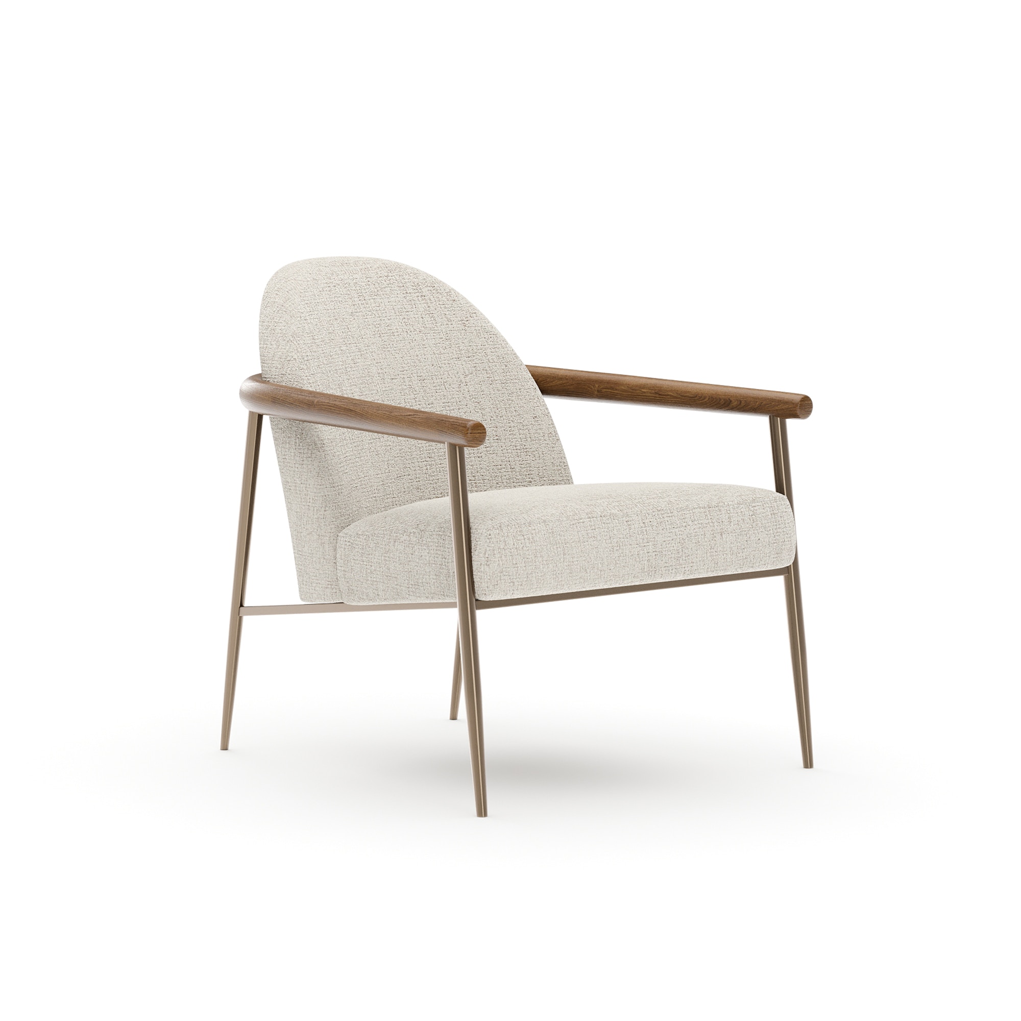 Caracole ALTURA LOUNGE CHAIR - OATMEAL UPH-025-231-A