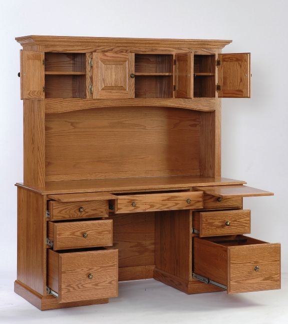 Y And T Woodcraft Home Office Heirwood Pencil Desk Desk Only 777