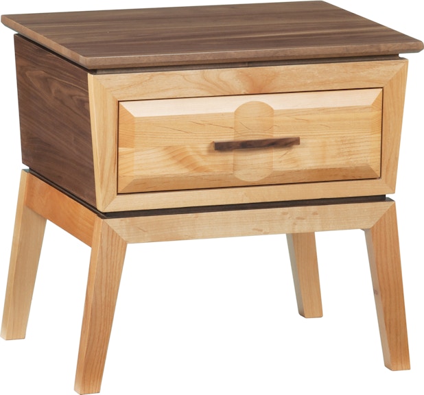 Whittier Wood Products Addison DUET 1–Drawer Addison Nightstand 1114DUET