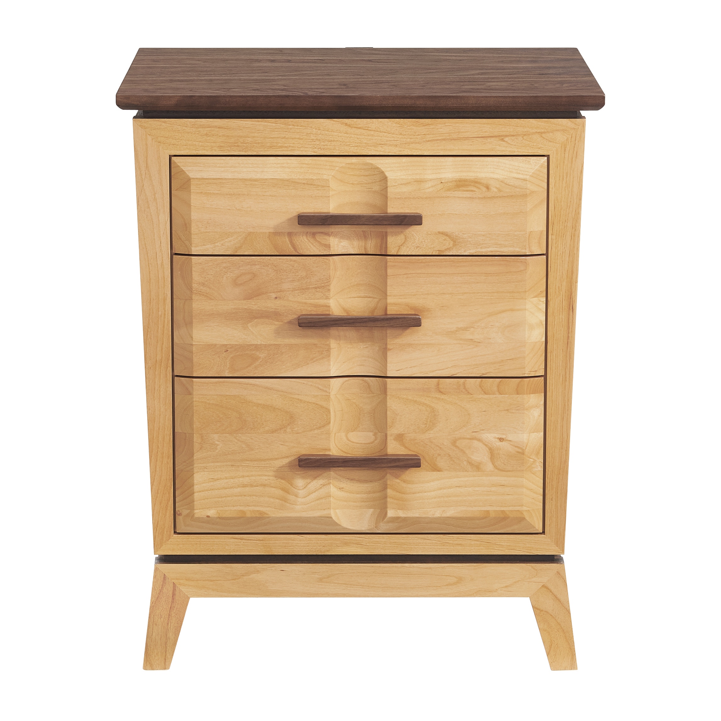 Whittier Wood Products Addison 3-Drawer Nightstand