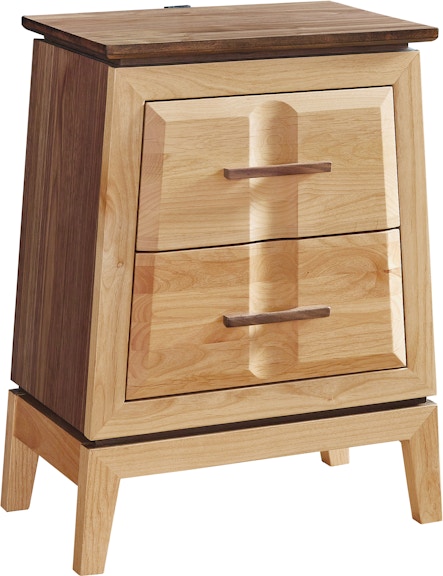 Whittier Wood Products Addison DUET Addison 2-Drawer Nightstand 1117DUET