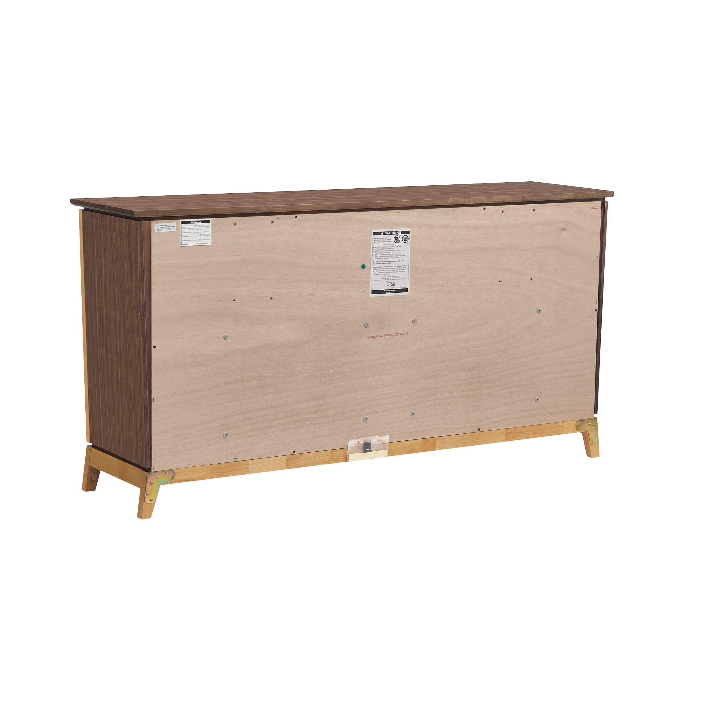 Whittier Wood Products Addison DUET 70''W Low Addison Dresser