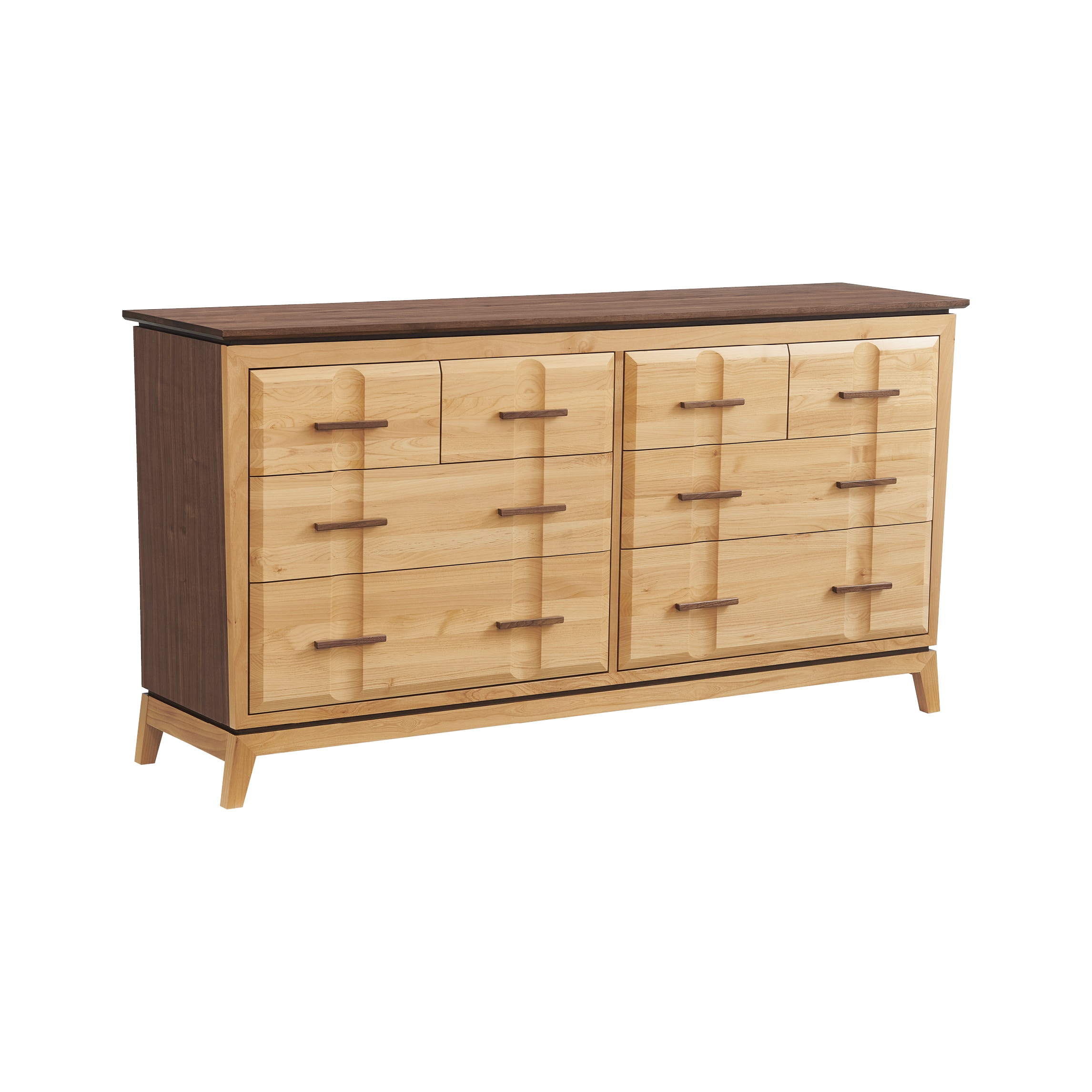 Whittier Wood Products Addison DUET 70''W Low Addison Dresser