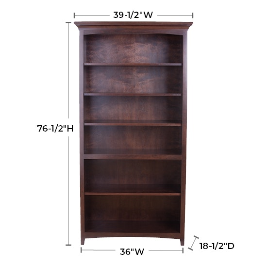 Whittier Wood Products Home Office McKenzie Center Wall Unit 1610