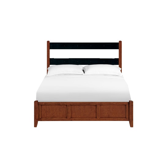 Whittier Wood Products Bedroom McKenzie Queen Upholstered Panel Bed