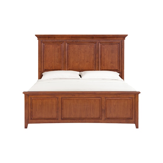 Whittier Wood Products McKenzie King Classic Storage Bed 2821GAC/FST/JAV/PEC/SN