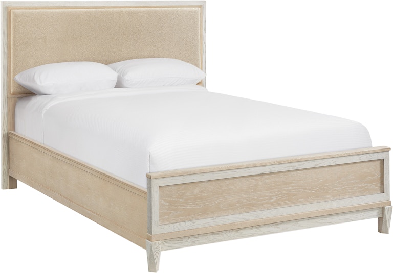 Whittier Wood Products Catalina SAN Catalina Queen Upholstered Panel Bed 3327SAN