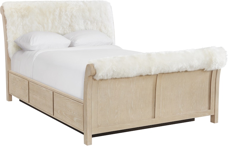 Whittier Wood Products Catalina SAN Catalina Queen Sheepskin Storage Bed 3356SAN