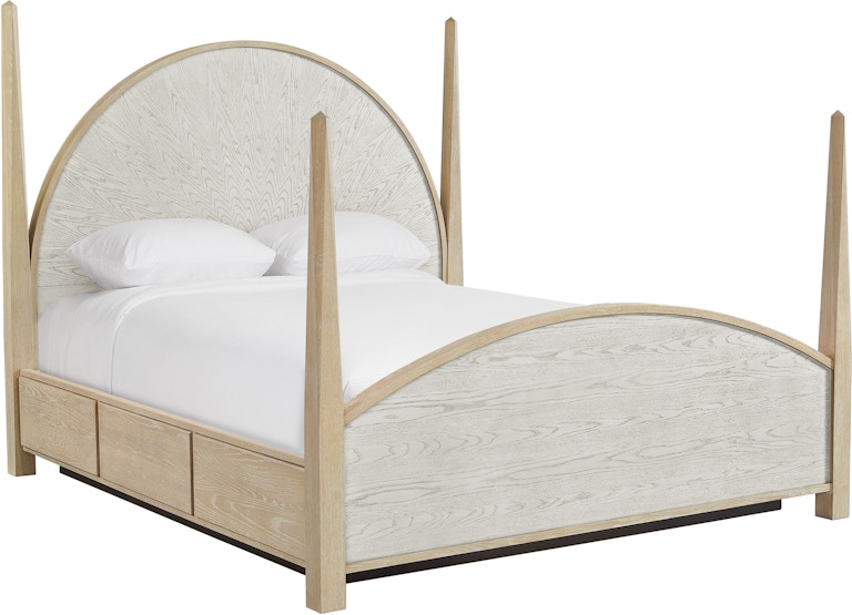 Whittier Wood Products Catalina SAN Catalina King Poster Storage Bed 3360SAN