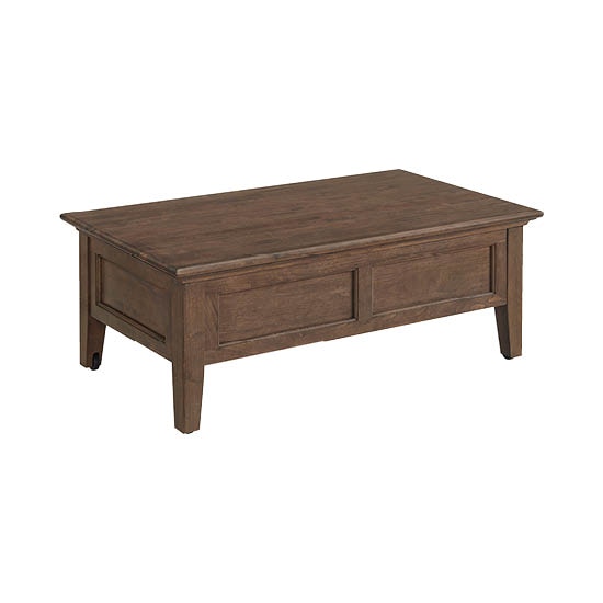 Whittier Wood Products Living Room McKenzie LiftTop Coffee Table