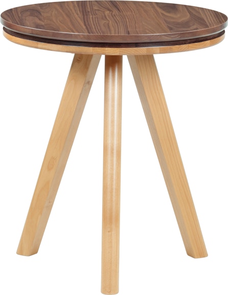 Whittier Wood Products Addi DUET Addi Round Side Table 3531DUET