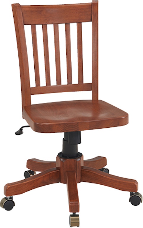 White Office Star Deluxe Armless Wood Bankers Chair Deluxe Wood