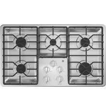 General Electric Kitchen 36 Built In Gas Cooktop Jgp3036slss