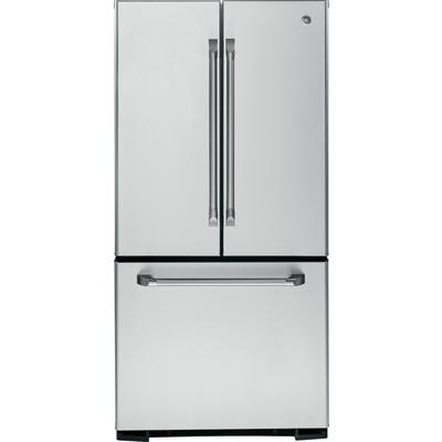 Ge Cafe Kitchen 22 1 Cu Ft French Door Refrigerator Cnr22ssefes